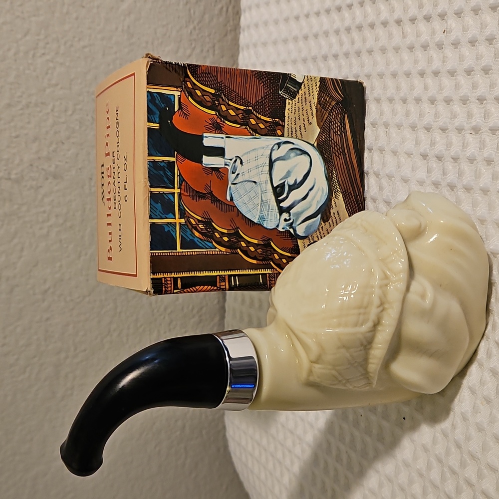 Avon Vintage Bulldog Pipe